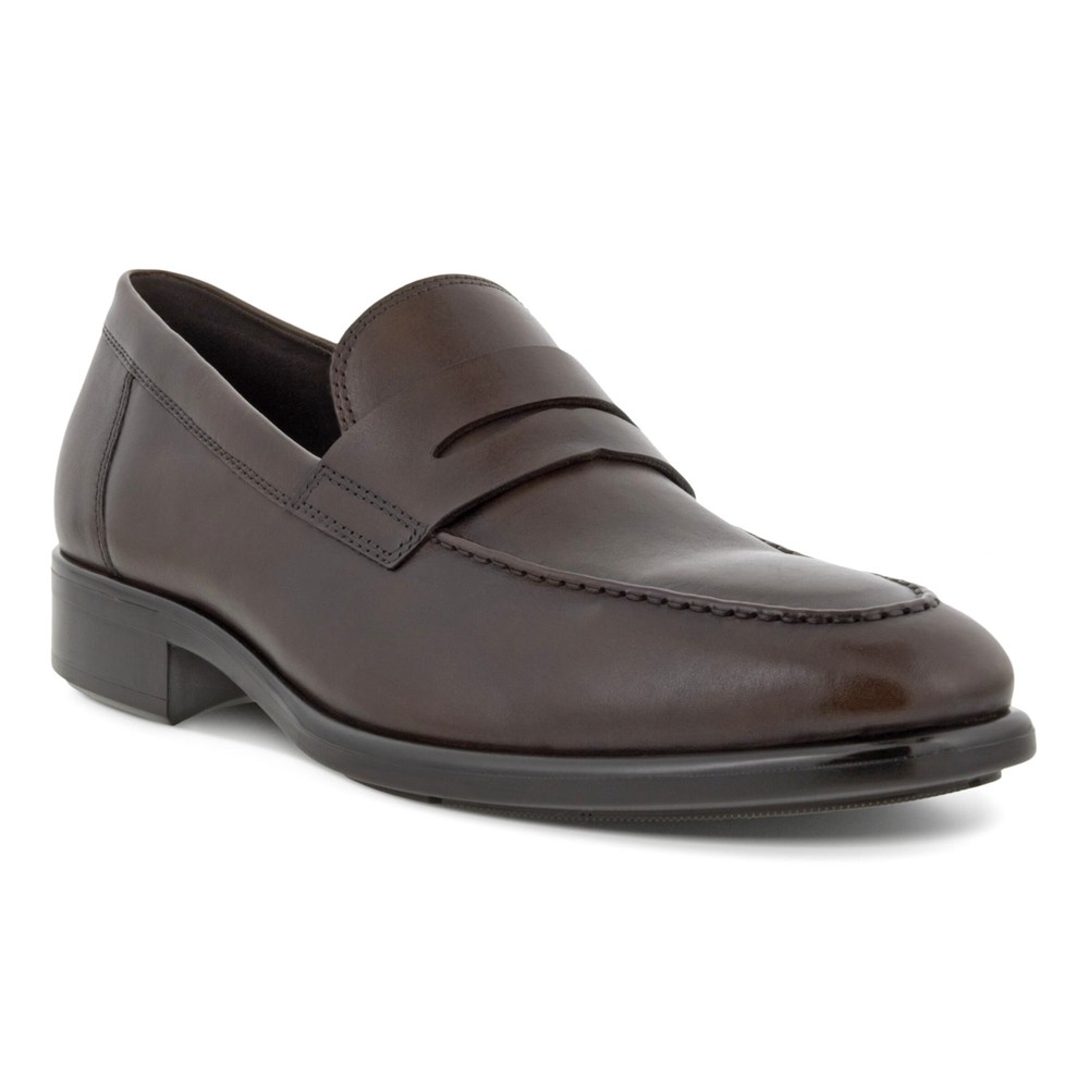 Slip On Hombre - ECCO Citytray - Marrom - HNC928760